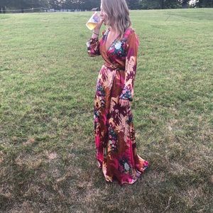Lulus maxi dress